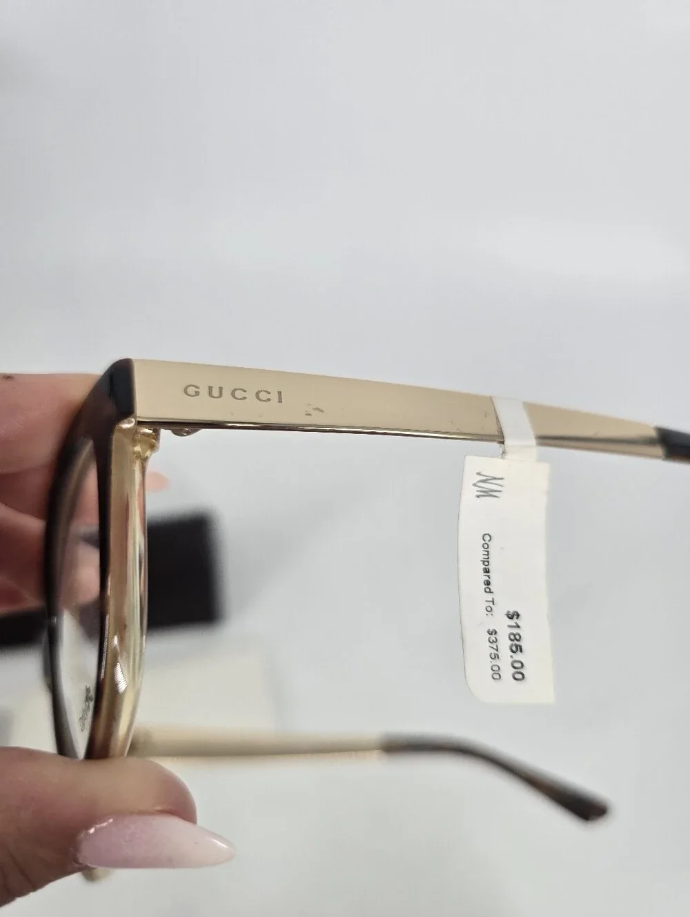 Gucci Tortoise Brown Optical Glasses with Case